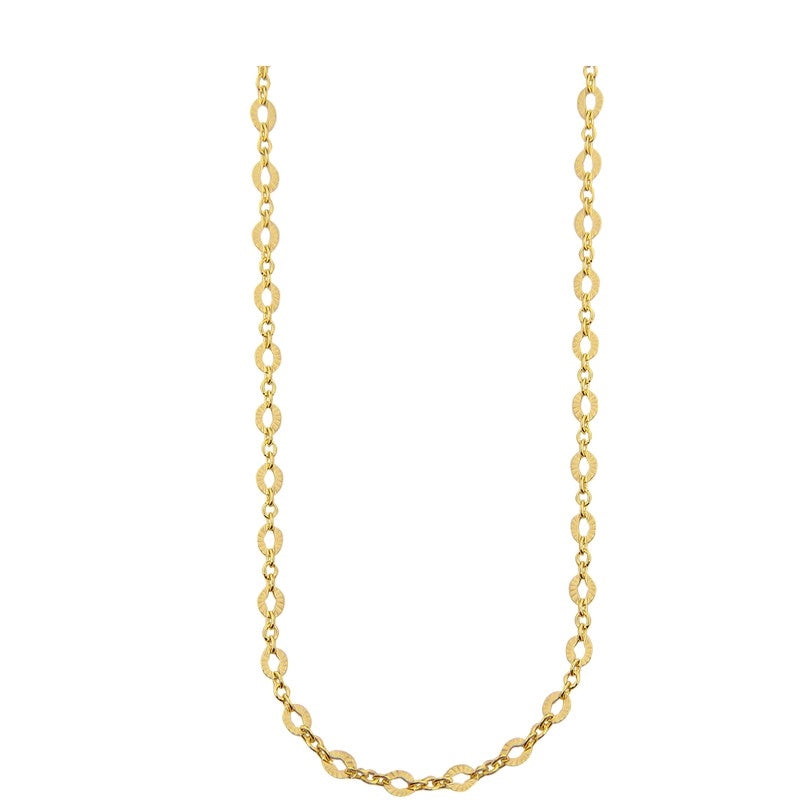 Etoile halskæde fra Jeberg Jewellery i forgyldt sølv 42+3 cm